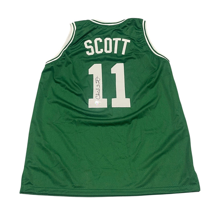 Charlie Scott Signed Custom Jersey Beckett Witness Authenticated-Powers Sports Memorabilia