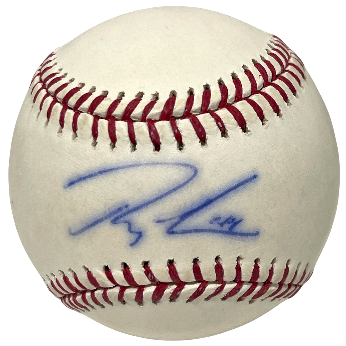 Ryan Madson Signed ROMLB Baseball Philadelphia Phillies LSCM Authenticated-Powers Sports Memorabilia