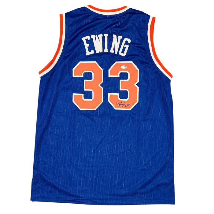 Patrick Ewing Signed Custom Jersey JSA Authenticated-Powers Sports Memorabilia