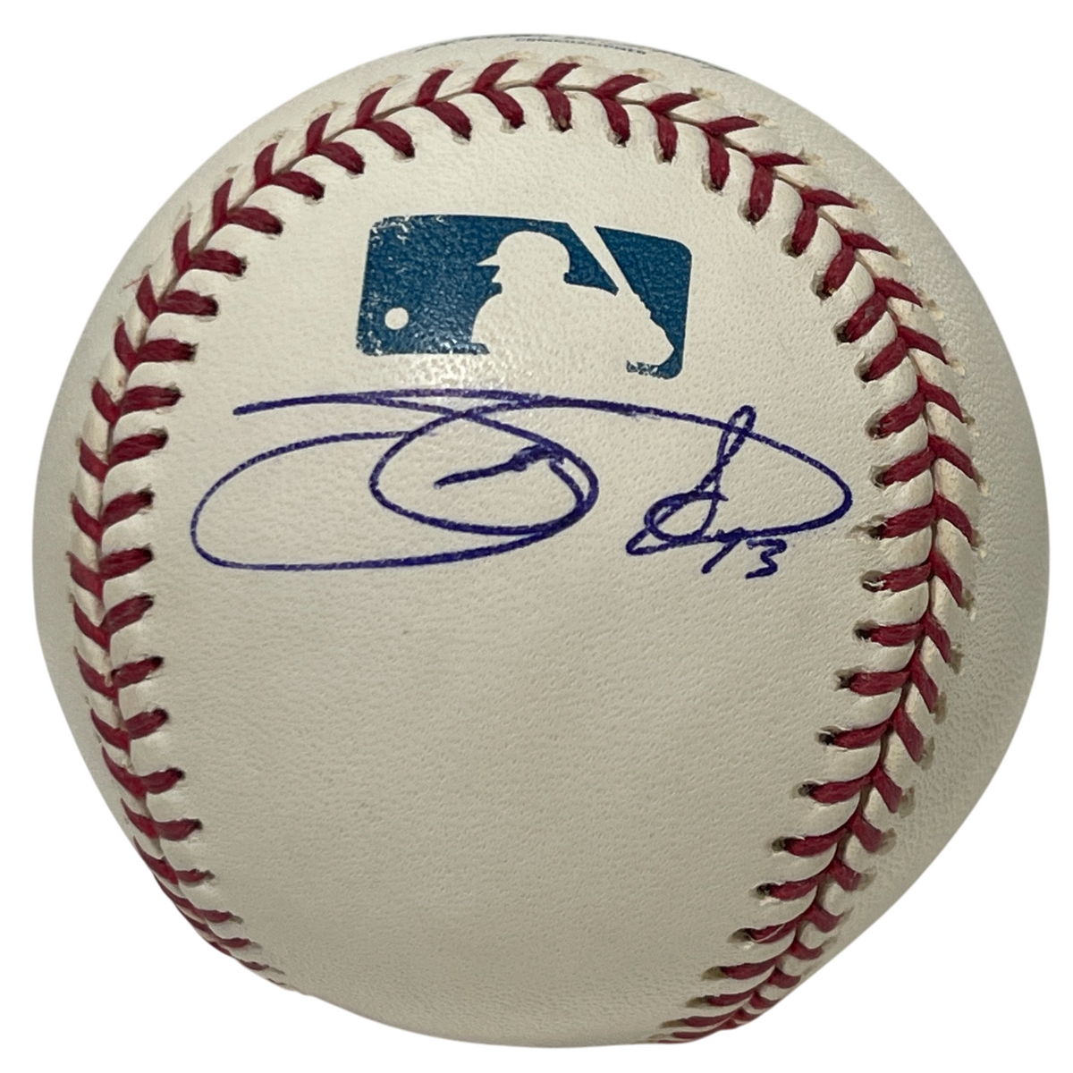 Sean Burnett Signed ROMLB Baseball Washington Nationals LSCM Authenticated-Powers Sports Memorabilia