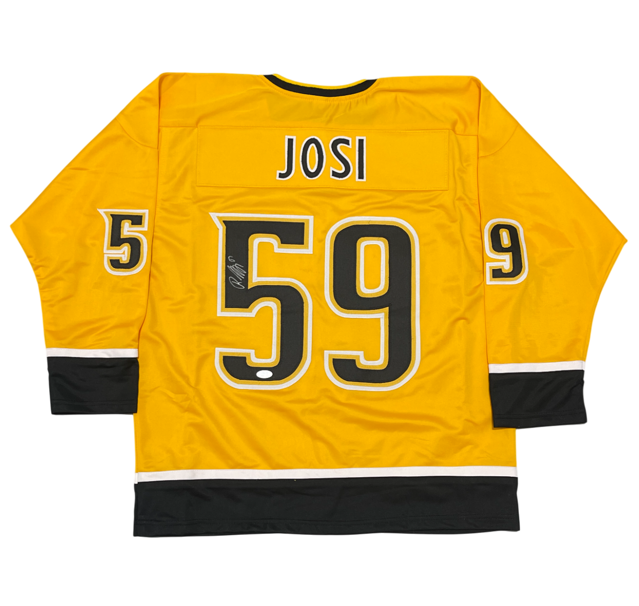 Roman Josi Signed Nashville Predators Custom Jersey JSA Authenticated-Powers Sports Memorabilia