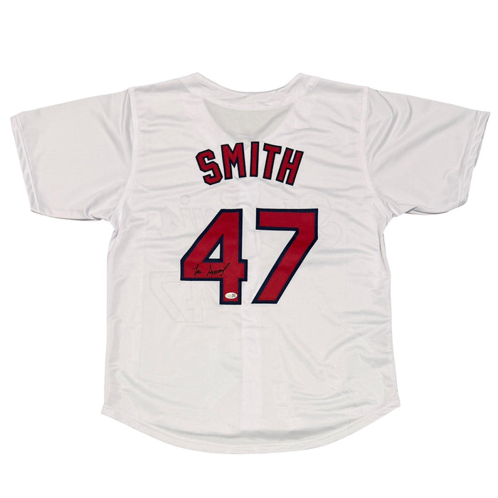Lee Smith Signed Custom Jersey JSA Witness Authenticated-Powers Sports Memorabilia