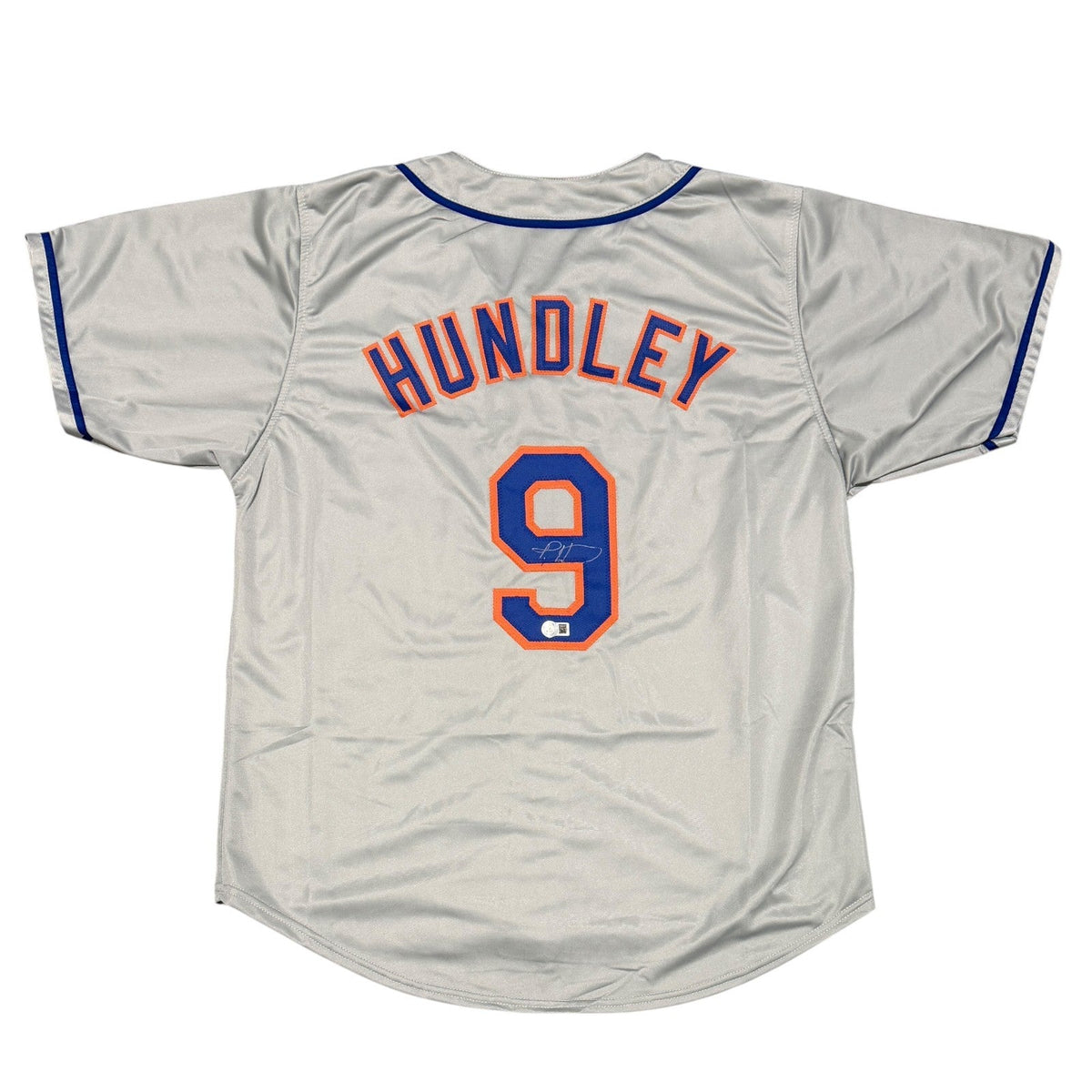Todd Hundley Signed Custom Jersey Beckett Witness Authenticated-Powers Sports Memorabilia
