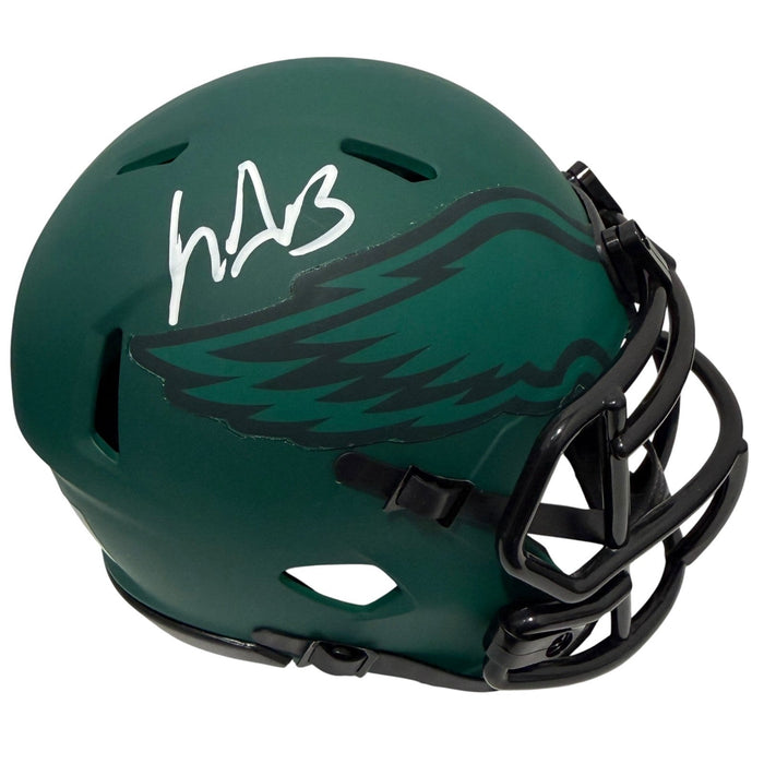 LeGarrette Blount Signed Philadelphia Eagles Rave Mini Helmet JSA Witness Authenticated-Powers Sports Memorabilia