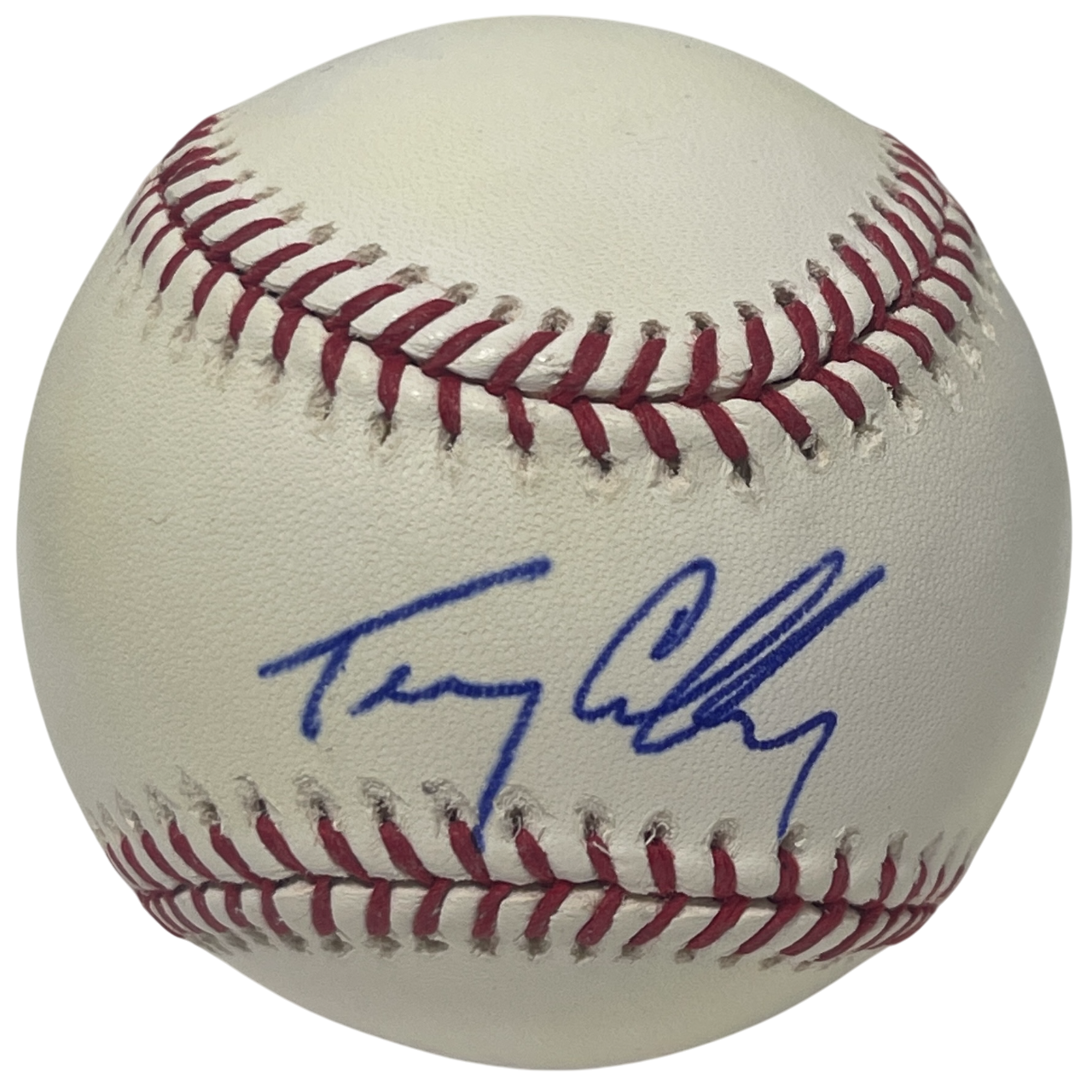 Terry Collins Signed ROMLB Baseball New York Mets LSCM Authenticated-Powers Sports Memorabilia