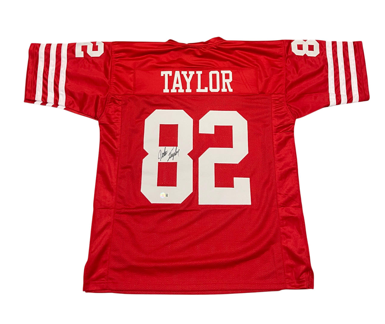 John Taylor Signed Custom Jersey Beckett Witness Authenticated-Powers Sports Memorabilia