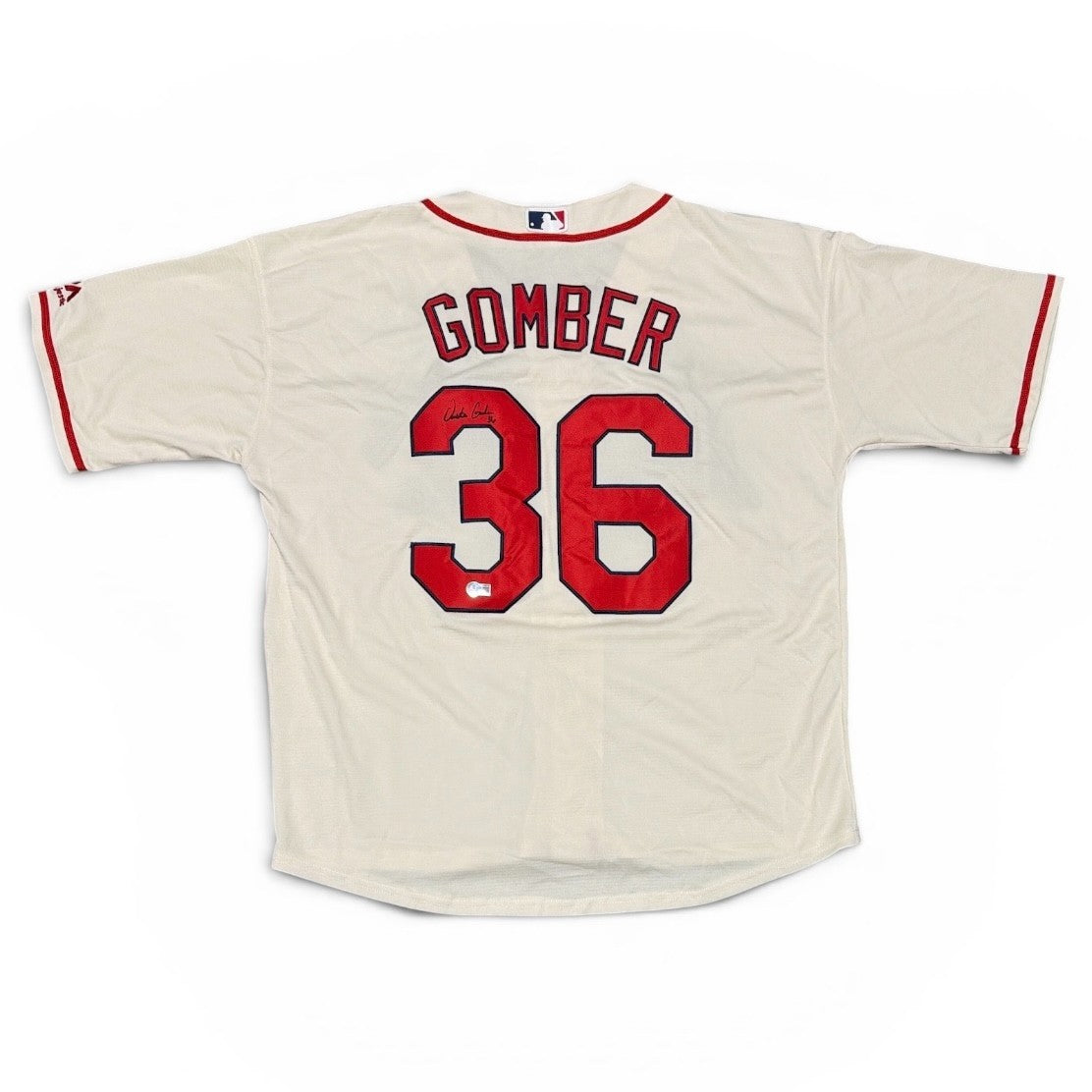 Austin Gomber Signed Custom Replica Jersey JSA Authenticated-Powers Sports Memorabilia