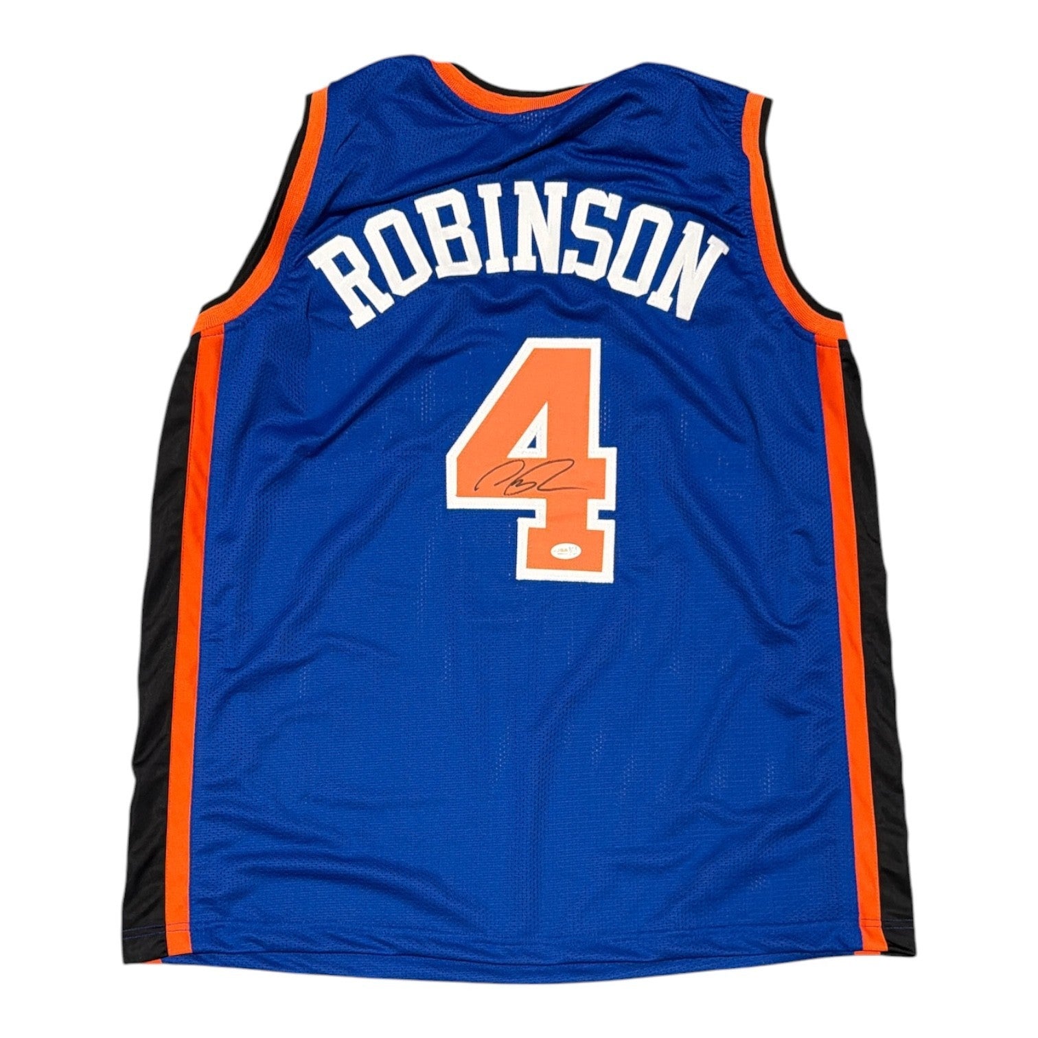Nate Robinson Signed Custom Jersey JSA Witness Authenticated - Blue Jersey-Powers Sports Memorabilia