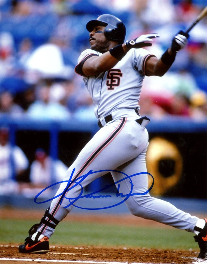 Kevin Mitchell Signed San Francisco Giants 8x10 Photo LSCM Authenticated #4-Powers Sports Memorabilia