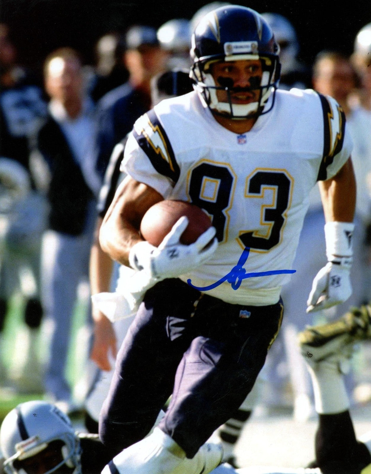 Anthony Miller Signed San Diego Chargers 8x10 Photo LSCM Authenticated #2-Powers Sports Memorabilia