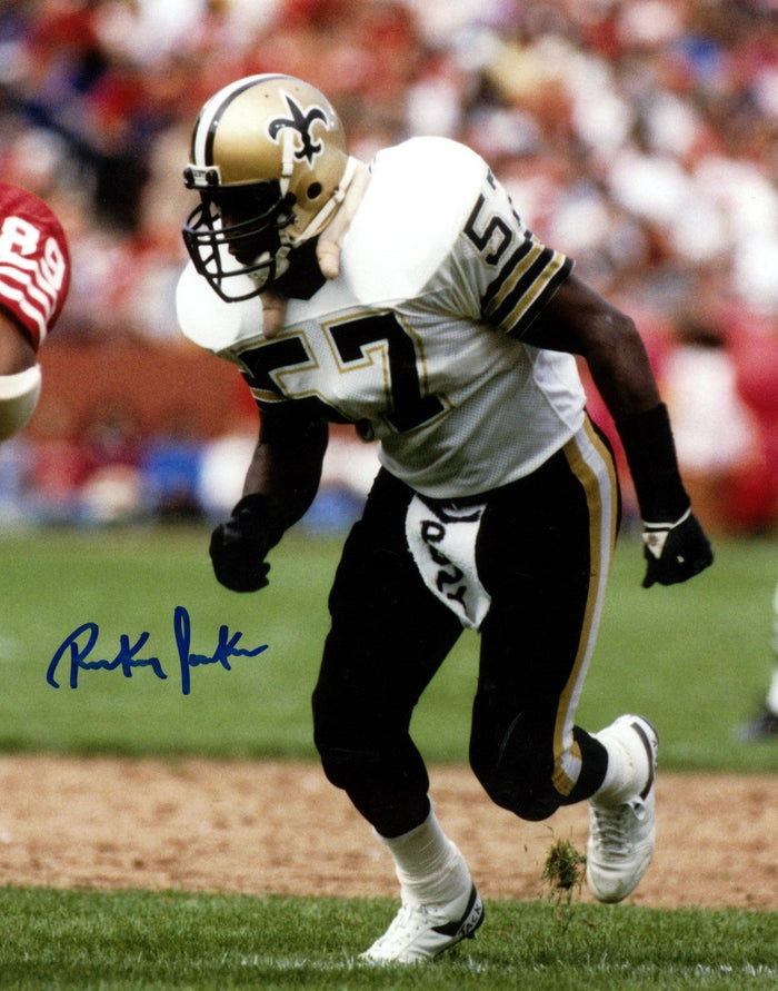 Rickey Jackson Signed New Orleans Saints 8x10 Photo LSCM Authenticated #1-Powers Sports Memorabilia