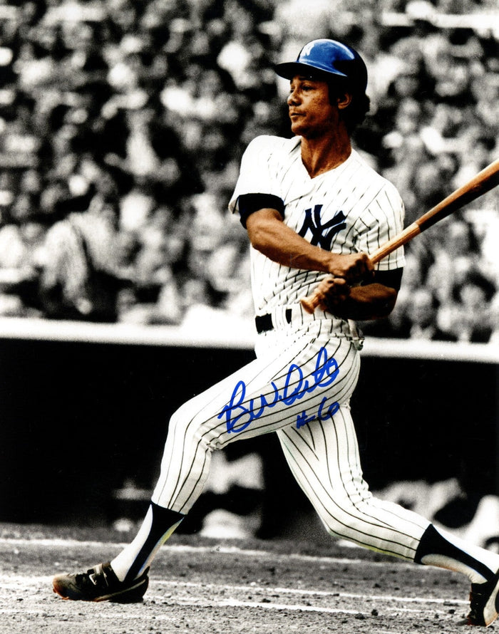 Roy White Signed New York Yankees 8x10 Photo LSCM Authenticated #2 - Light-Powers Sports Memorabilia