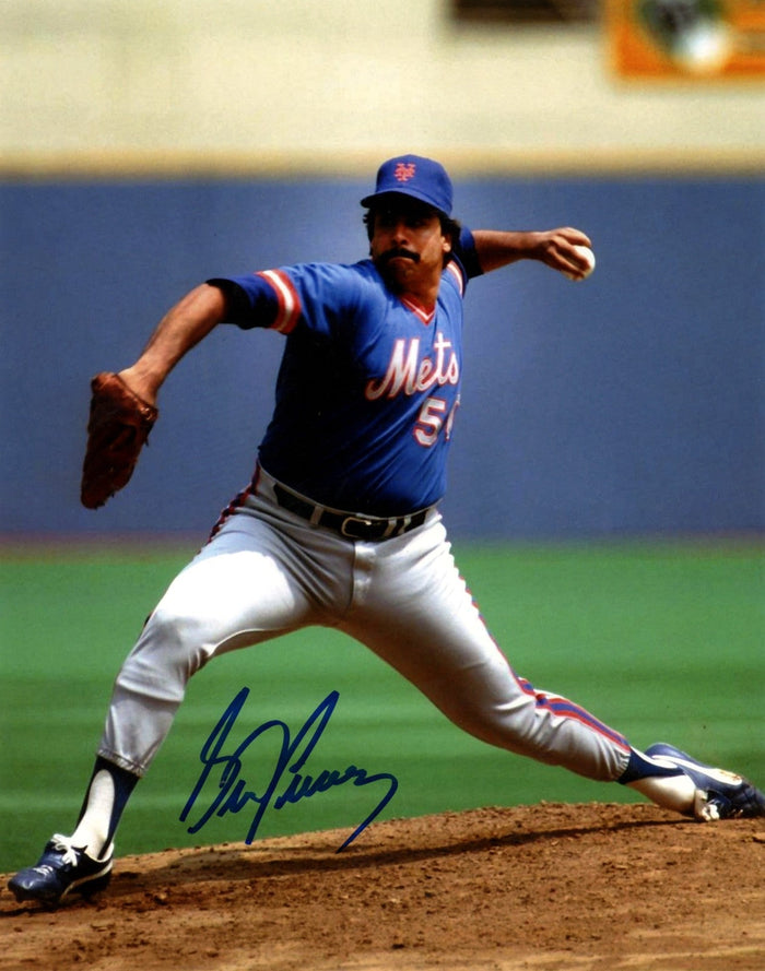 Sid Fernandez Signed New York Mets 8x10 Photo LSCM Authenticated #1-Powers Sports Memorabilia