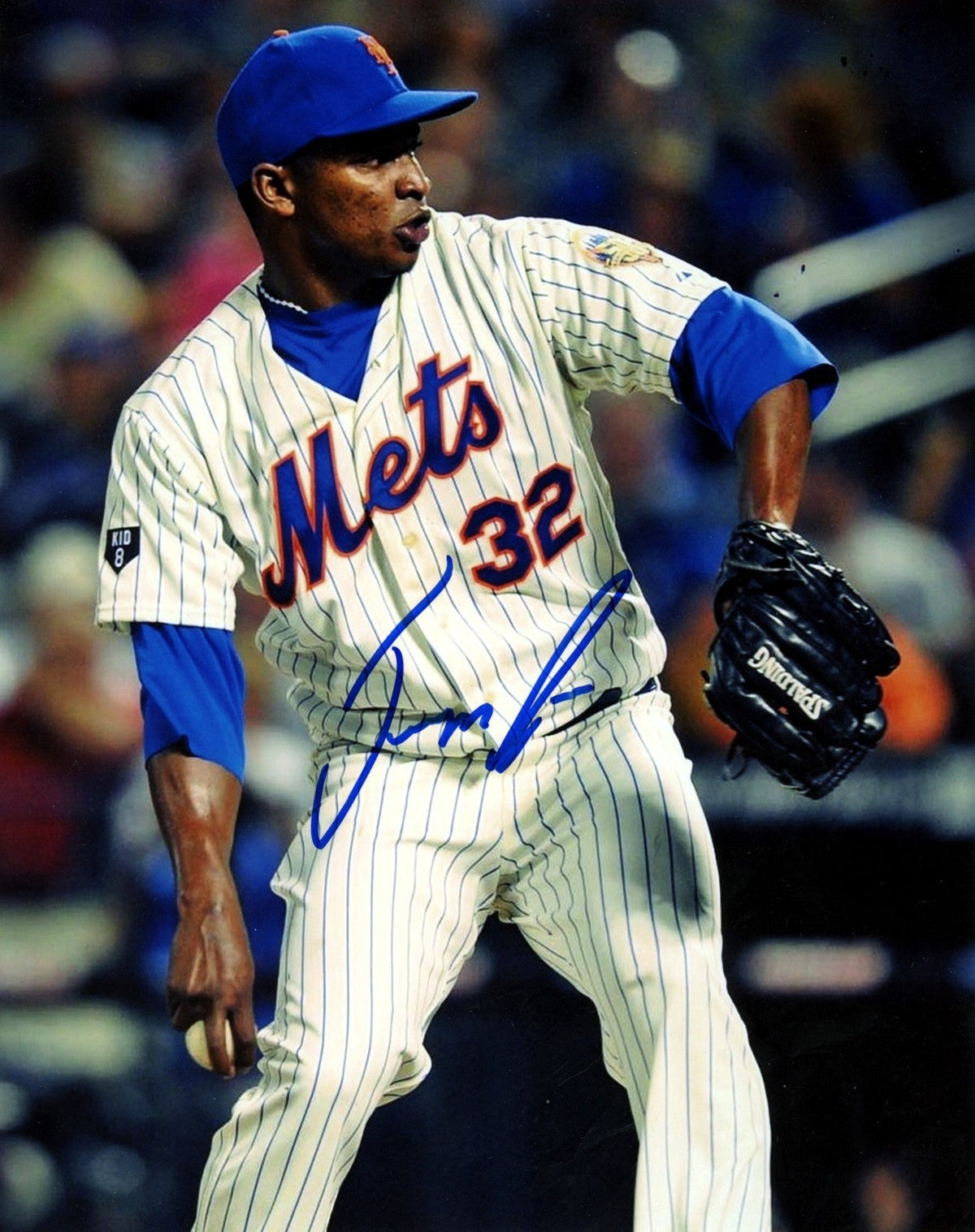 Jenrry Mejia Signed Autographed New York Mets 8x10 Photo LSCM COA #8-Powers Sports Memorabilia
