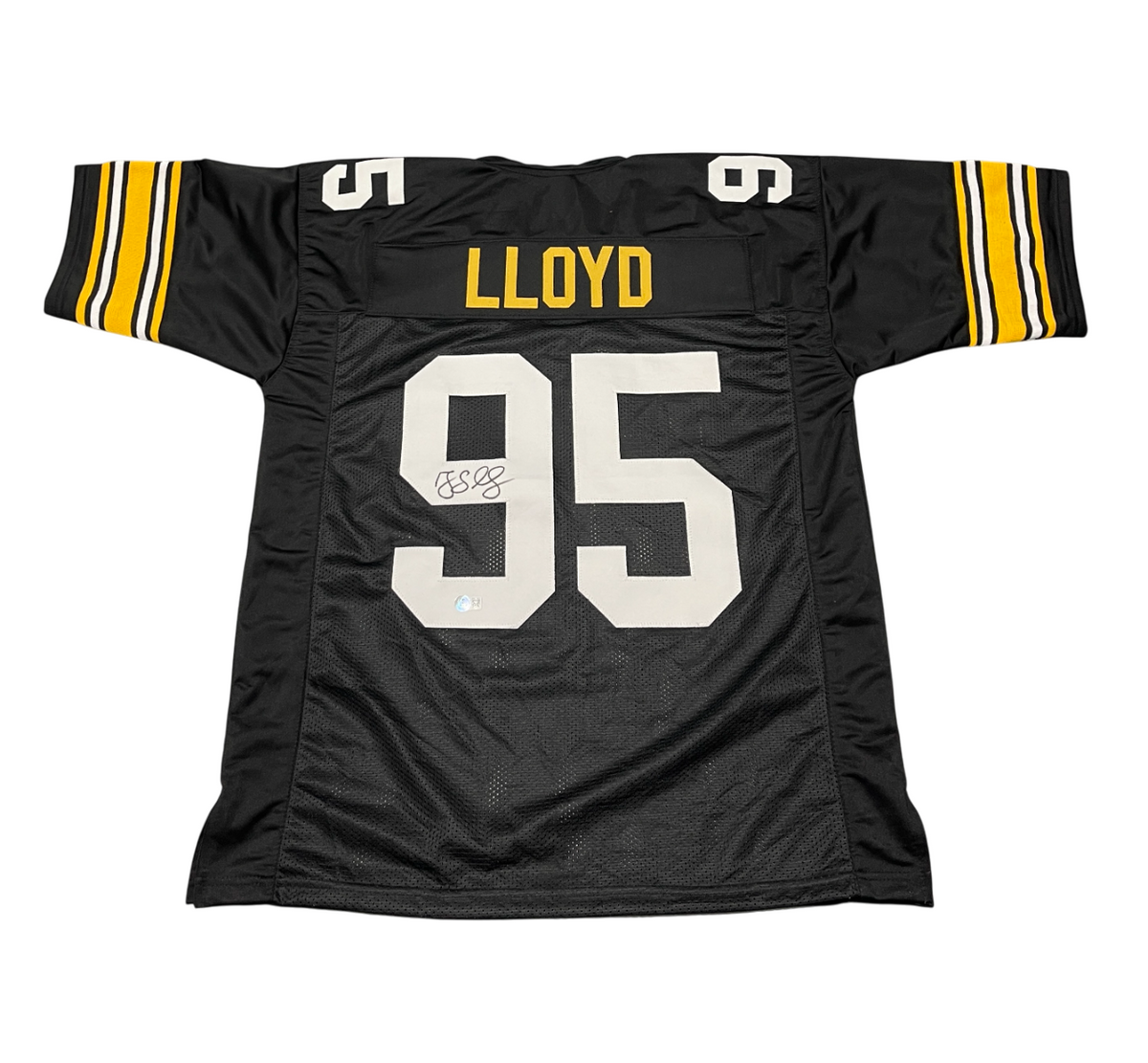 Greg Lloyd Signed Custom Jersey Beckett Witness Authenticated-Powers Sports Memorabilia