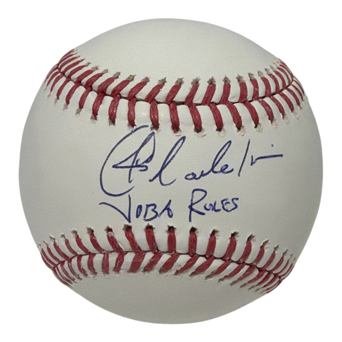 Joba Chamberlain Signed ROMLB Baseball w/ Joba Rules JSA Witness Authenticated-Powers Sports Memorabilia