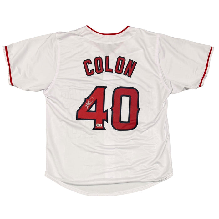 Bartolo Colon Signed Custom Jersey Beckett Witness Authenticated-Powers Sports Memorabilia