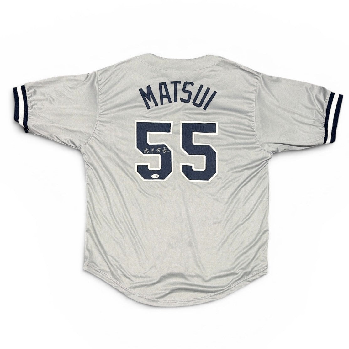 Hideki Matsui Kanji Signed Autographed New York Yankees Custom Jersey JSA COA-Powers Sports Memorabilia