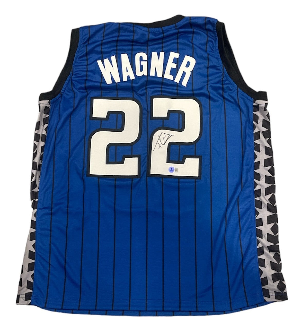 Franz Wagner Signed Orlando Magic Custom Jersey Beckett Witness BAS COA-Powers Sports Memorabilia