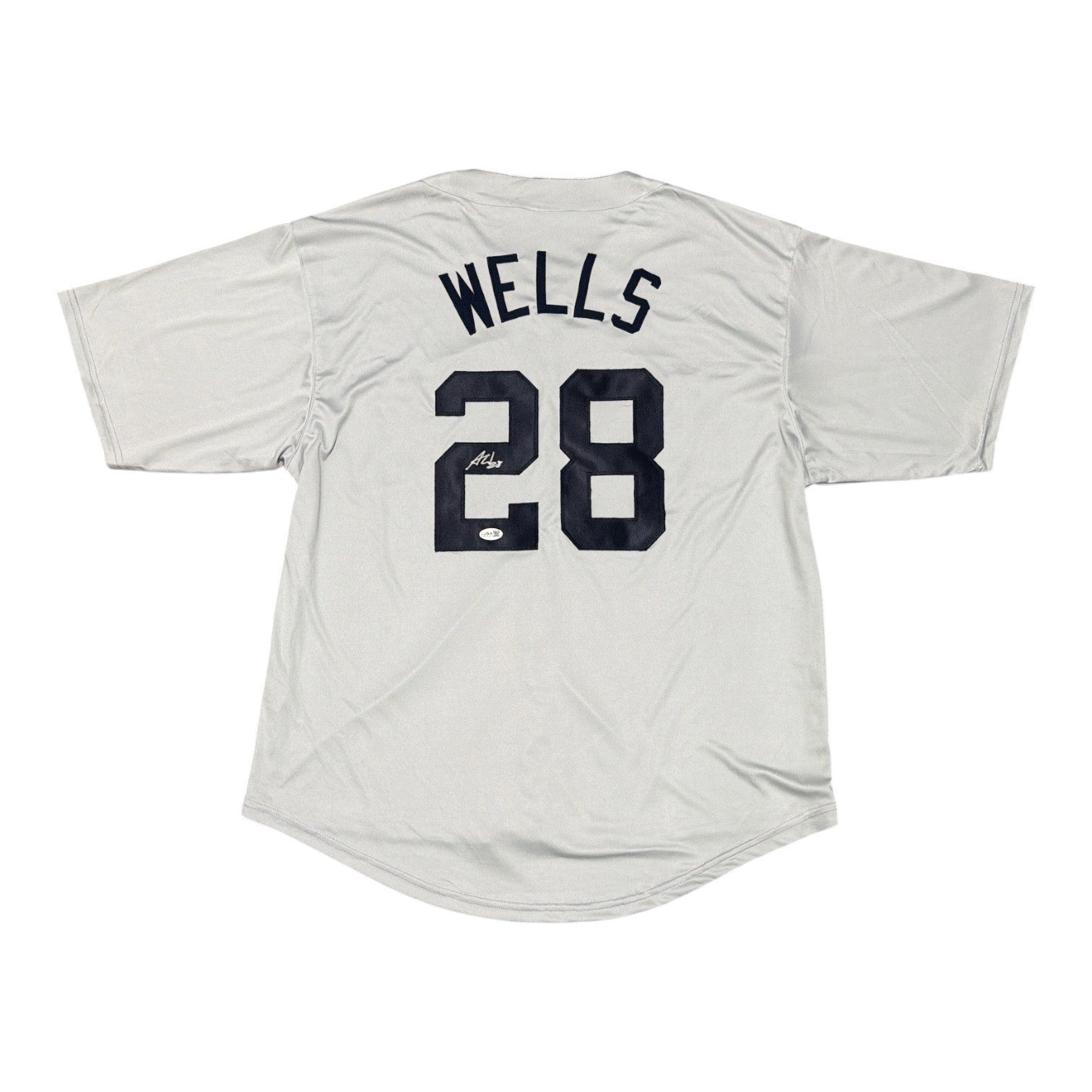 Austin Wells Signed Custom Jersey JSA Authenticated-Powers Sports Memorabilia