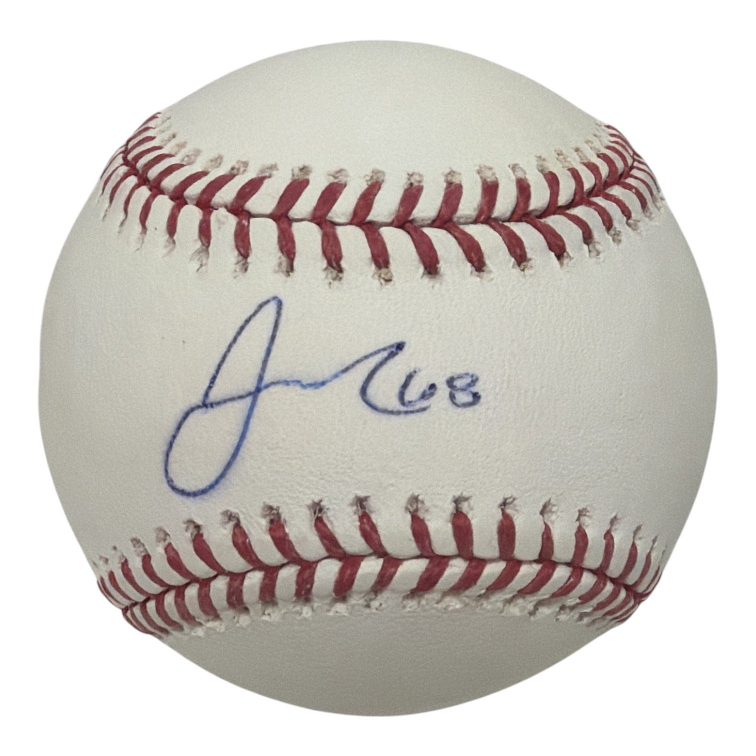 Jeff McNeil Signed ROMLB Baseball JSA Authenticated Mets Oakland Athletics-Powers Sports Memorabilia
