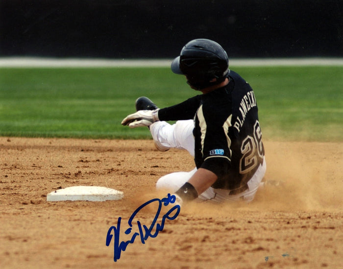 Kevin Plawecki Signed Purdue Boilermakers 8x10 Photo LSCM Authenticated #10-Powers Sports Memorabilia