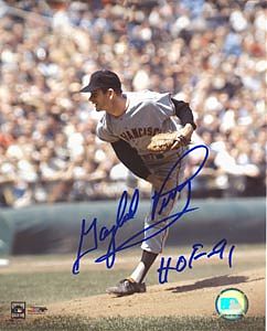Gaylord Perry Autographed San Francisco Giants MLB Licensed 8x10 Photo w/ HOF91- COA-Powers Sports Memorabilia