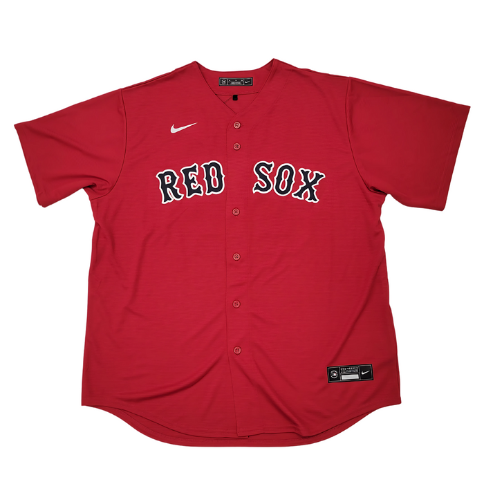 David Ortiz Signed Boston Red Sox Nike Replica Red Jersey W/HOF 22 - Beckett-Powers Sports Memorabilia