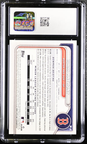 Roman Anthony 2024 Bowman Prospects Rookie Card #BP-22 CGC 10-Powers Sports Memorabilia