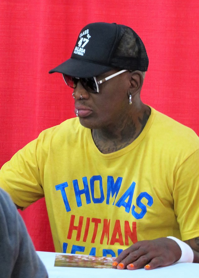 Dennis Rodman Autograph Signing-Powers Sports Memorabilia