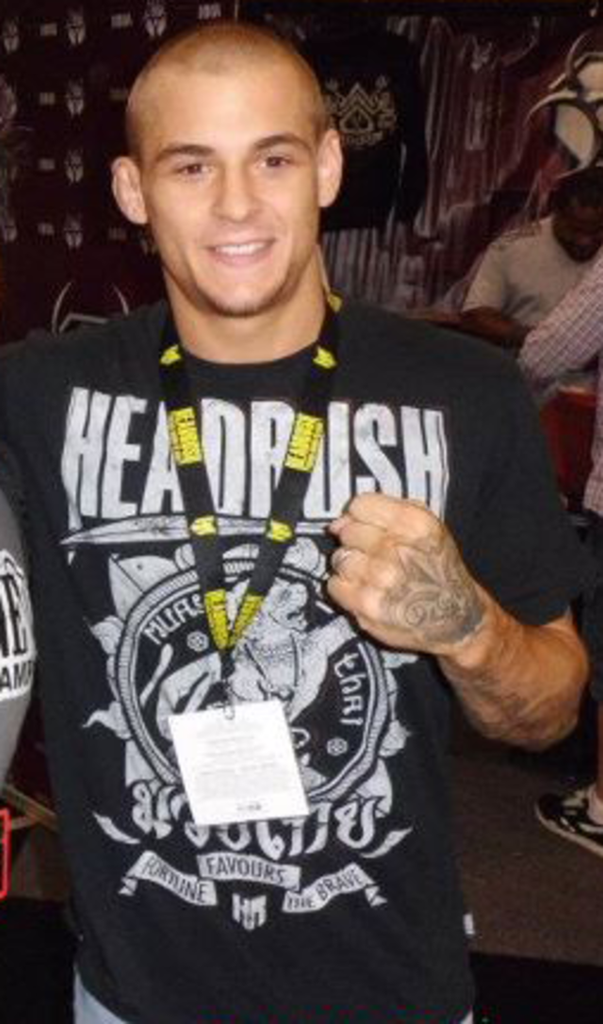 Dustin Poirier Autograph Signing