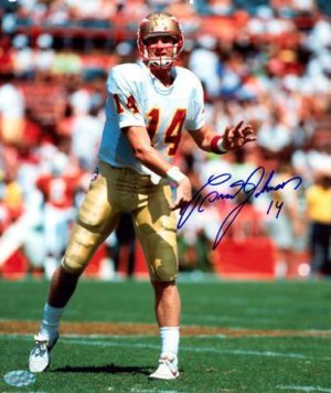 Brad Johnson Autographed Florida State Seminoles 8x10 Photo-Powers Sports Memorabilia