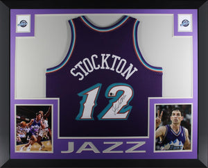 John Stockton Autograph Signing-Powers Sports Memorabilia