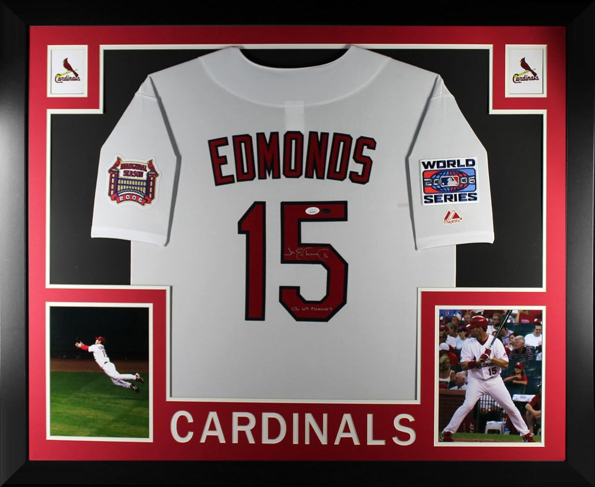 Jim Edmonds Autograph Signing-Powers Sports Memorabilia
