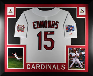 Jim Edmonds Autograph Signing-Powers Sports Memorabilia