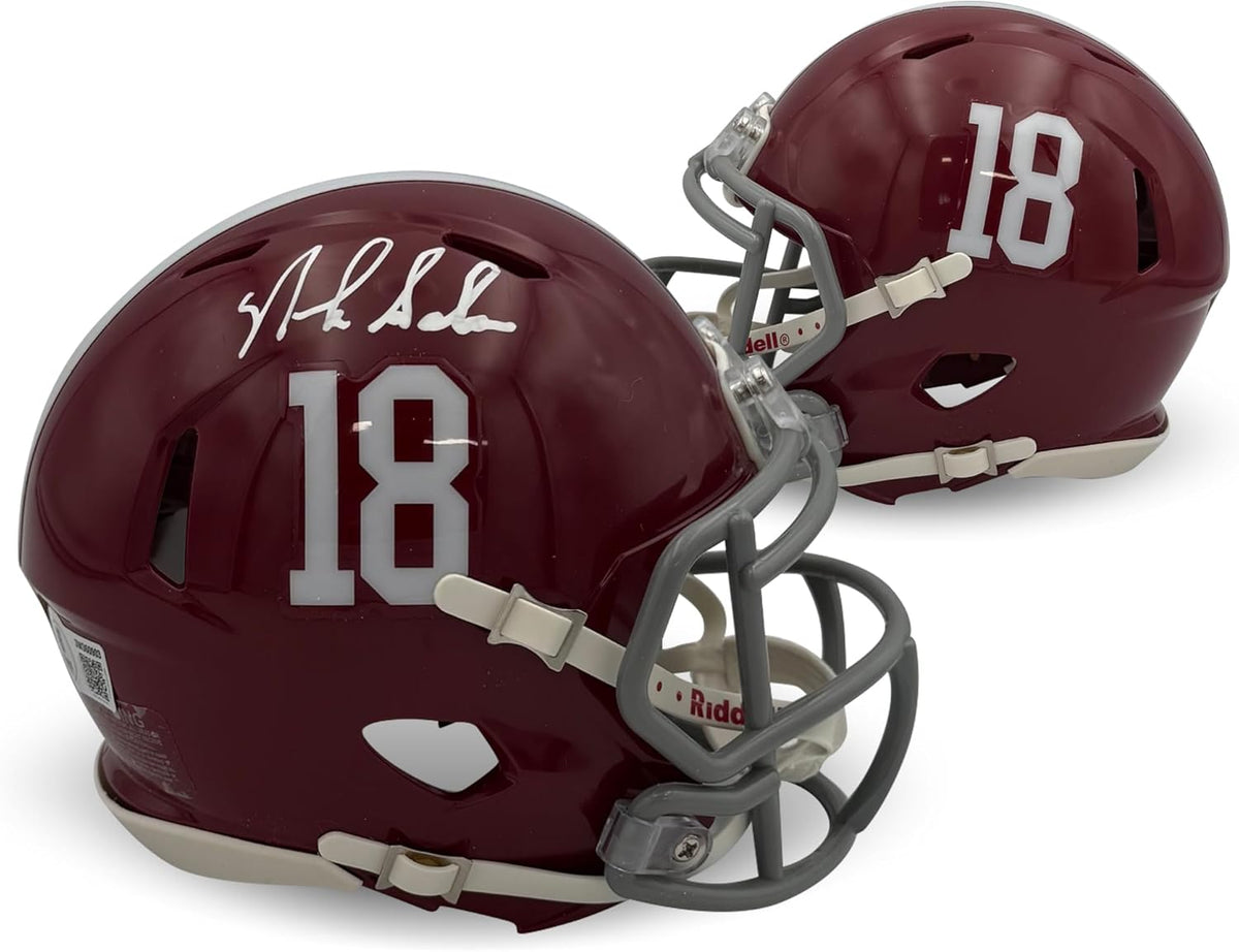 Nick Saban Autograph Signing-Powers Sports Memorabilia