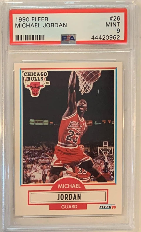 Michael Jordan, Fleer Basketball Card