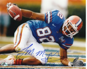 Louis Murphy Autographed Florida Gators 8x10 Photo-Powers Sports Memorabilia
