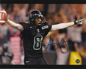 Ashley Lelie Autographed Hawaii 8x10 Photo-Powers Sports Memorabilia