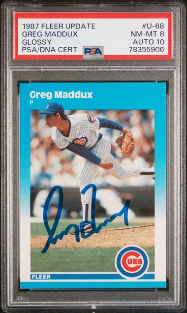 Greg Maddux Autograph Signing-Powers Sports Memorabilia