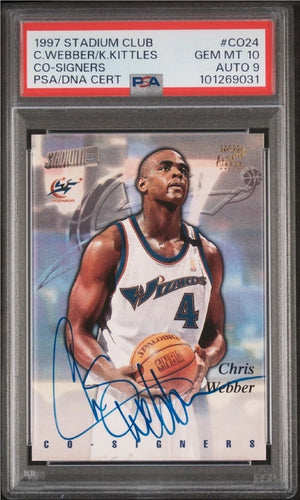 Chris Webber Autograph Signing-Powers Sports Memorabilia