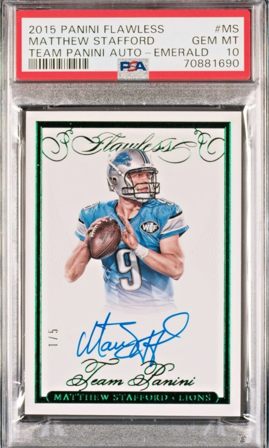 Matthew Stafford Autograph Signing-Powers Sports Memorabilia