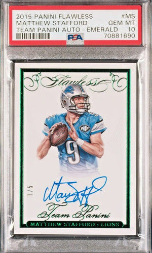 Matthew Stafford Autograph Signing-Powers Sports Memorabilia