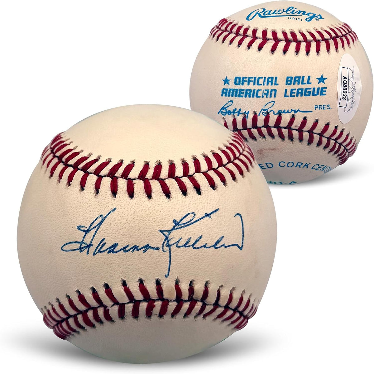 Barry Bonds Autographed Baseball Break – 10 Spots