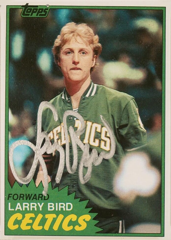 Larry Bird Autograph Signing-Powers Sports Memorabilia