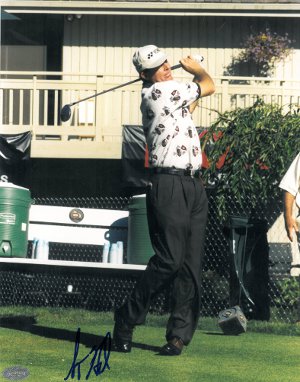 Scott Hoch Autographed 8x10 Photo PGA Golf- Mounted Hologram - CTBL_008705-Powers Sports Memorabilia