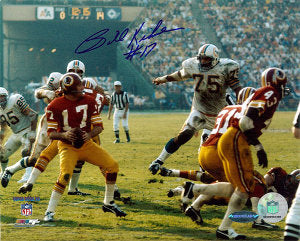 Billy Kilmer Autographed Washington Redskins NFL Licensed 8x10 Photo #17 - Ironclad Hologram/COA-Powers Sports Memorabilia