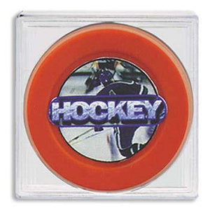 Hockey Puck Acrylic Display Case Cube-Powers Sports Memorabilia