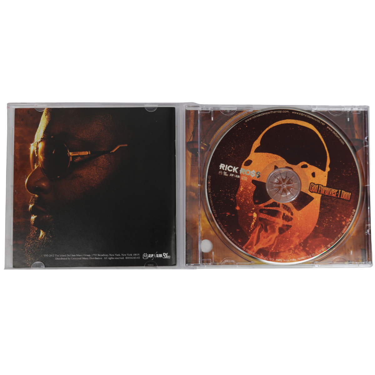 Rick Ross Signed God Forgives, I Don't CD-Powers Sports Memorabilia