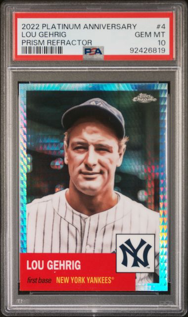 Lou Gehrig Autographed Sports Memorabilia Baseball Collectibles